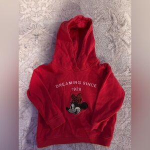 Zara Disney Minnie Mouse hoodie 12/18